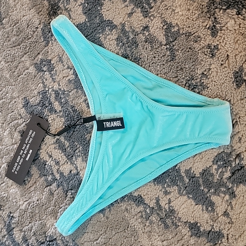 Blue crush Velvet Cheeky bathing suit bottom